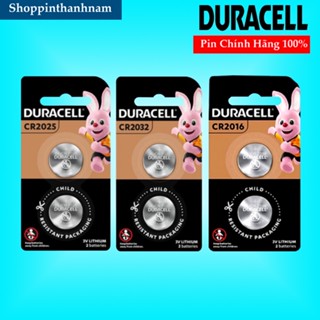 Pin Duracell CR2032 / CR2025 / CR2016 Cao Cấp Vỉ 2 Viên Chính Hãng