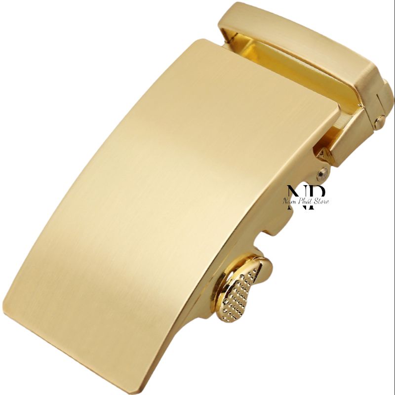 "KHOÁ ĐỒNG ĐÚC 100%" => MẶT THẮT LƯNG NAM MẪU TRƠN TL03 , KHOÁ TỰ ĐỘNG, DÀNH CHO DÂY 3,4 -3.6CM