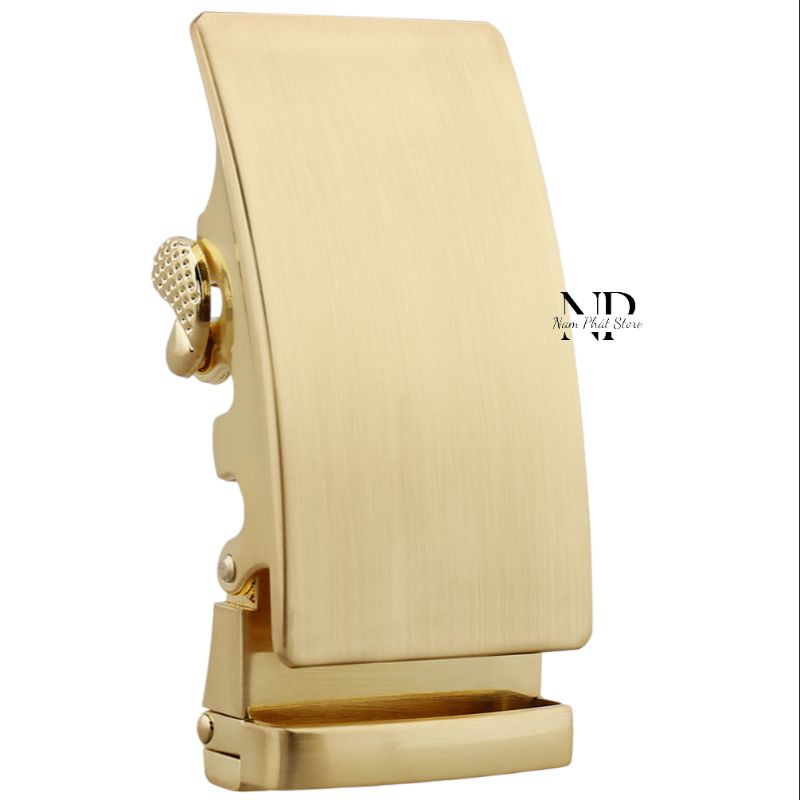 "KHOÁ ĐỒNG ĐÚC 100%" => MẶT THẮT LƯNG NAM MẪU TRƠN TL03 , KHOÁ TỰ ĐỘNG, DÀNH CHO DÂY 3,4 -3.6CM