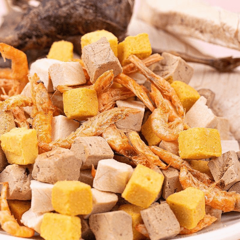 Sâu Sâu pet shop Thịt Sấy Khô Tổng Hợp Hộp 660Gr Cho Chó Mèo