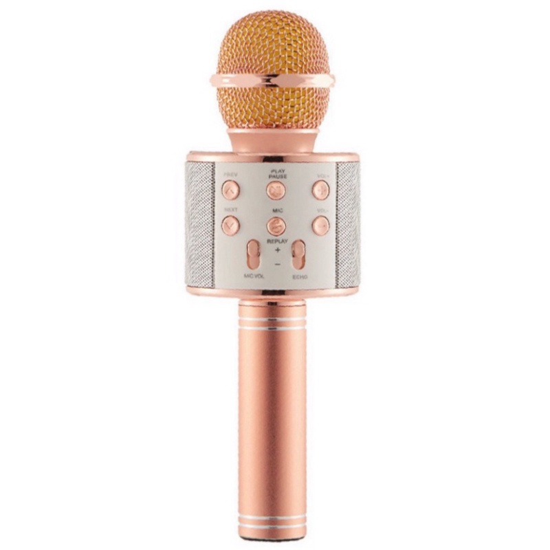 Micro Không Dây BLUETOOTH Tiện Dụng Chất Lượng Cao WS-858 ĐA NĂNG 6 TRONG 1 HÁT KARAOKE, | BigBuy360 - bigbuy360.vn