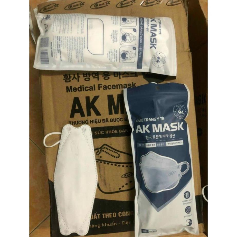 1 Thùng Khẩu trang y tế cao cấp AK mask Hàn Quốc kháng khuẩn (Hàng loại 1)