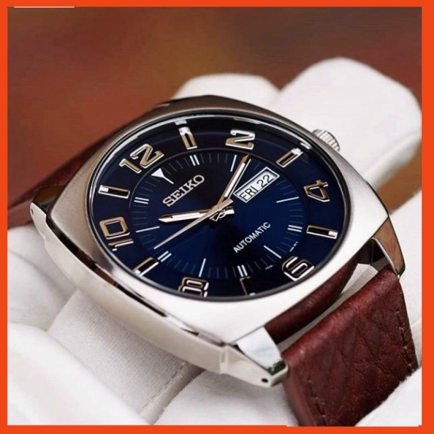 Đồng hồ nam hàng hiệu Seiko Recraft Automatic Blue Dial SNKN37 -Máy pin-Kính cứng Bảo Hành 2 năm