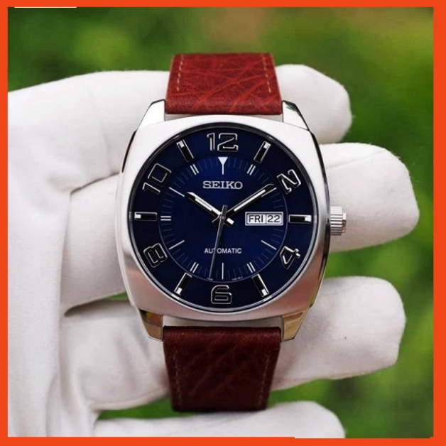 Đồng hồ nam hàng hiệu Seiko Recraft Automatic Blue Dial SNKN37 -Máy pin-Kính cứng Bảo Hành 2 năm