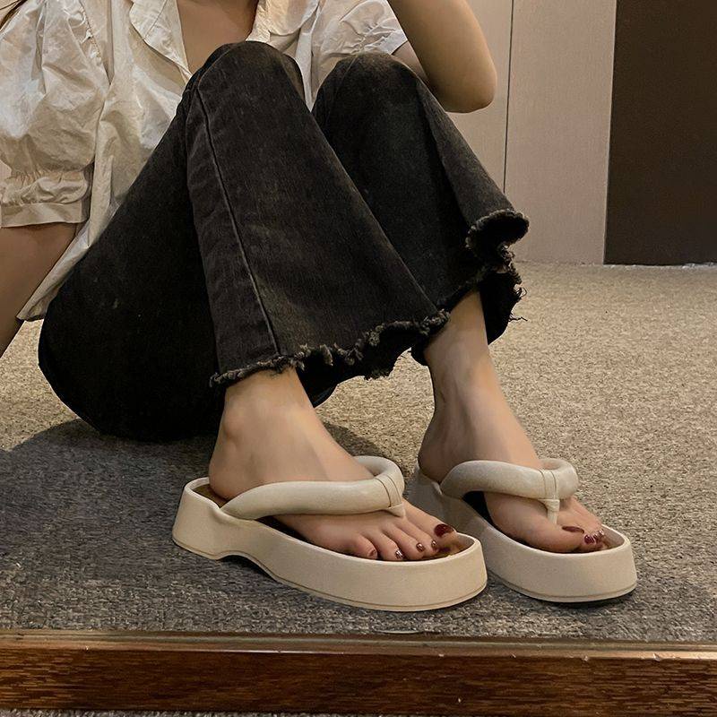 Sandal Đế Dày Thời Trang Mùa Hè 2023 Phong Cách Mới Cho Nữ