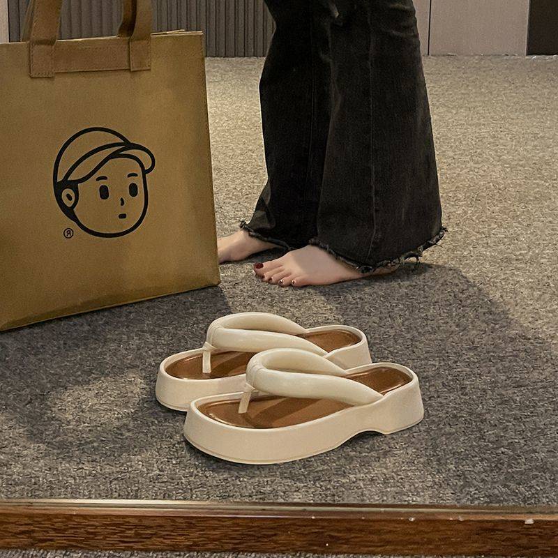 Sandal Đế Dày Thời Trang Mùa Hè 2023 Phong Cách Mới Cho Nữ