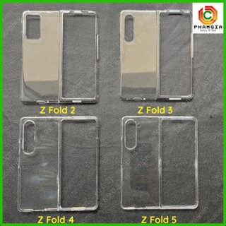 Ốp lưng Samsung Galaxy Z Fold 2/ Z Fold 3/ Z Fold 4/ Z Fold 5/ Z Fold 6 (ZFold2/ ZFold3/ ZFold4/ ZFold5/ ZFold6) PC cứng