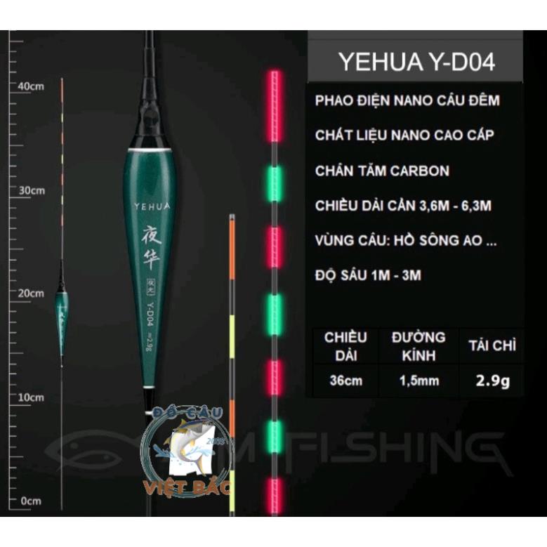 Phao điện câu đài ban đêm HUA cao cấp chuyên săn hàng Phao câu cá ngày đêm giá rẻ