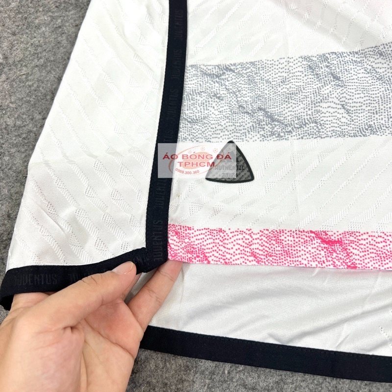 JUVE.mùa23/24-Áo Bóng Đá bản PLAYER hàng Thái cao cấp-JUVE trắng hồng 23/24