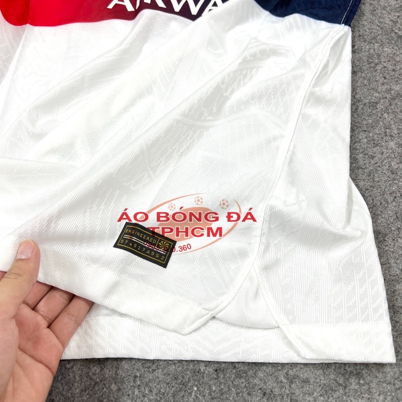 PSG.mùa23/24-Áo Bóng Đá bản PLAYER hàng Thái cao cấp-PSG Trắng 23/24