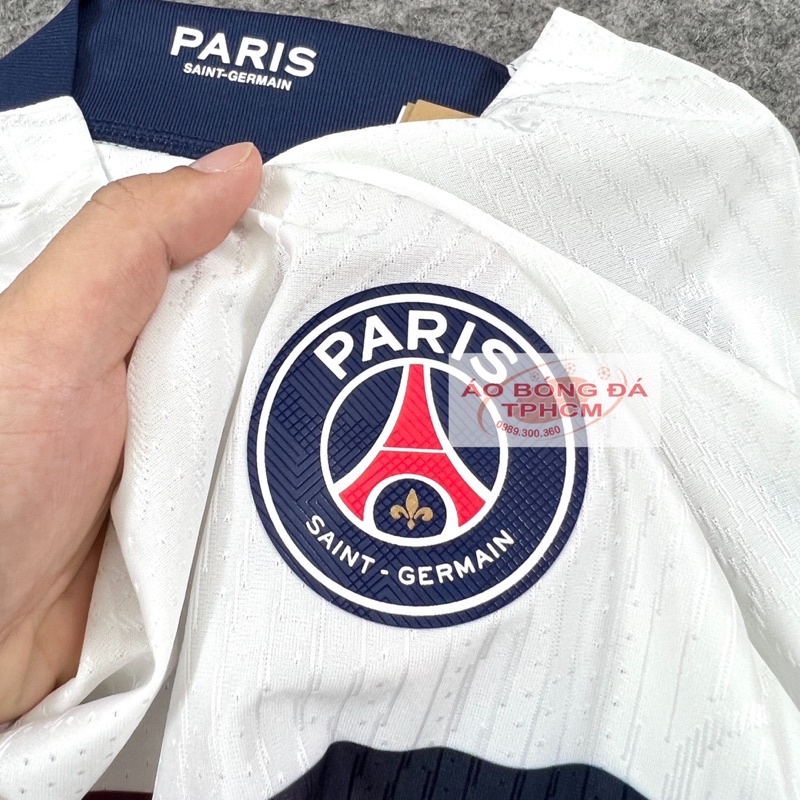 PSG.mùa23/24-Áo Bóng Đá bản PLAYER hàng Thái cao cấp-PSG Trắng 23/24