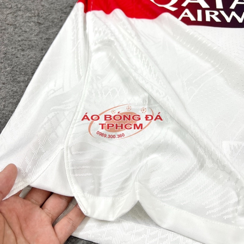 PSG.mùa23/24-Áo Bóng Đá bản PLAYER hàng Thái cao cấp-PSG Trắng 23/24