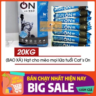 Hạt cho mèo cat's on bao xá 20kg - - dành cho mèo