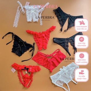 Quần Lót Ren Xẻ Đáy Nhiều Kiểu Sexy Freesize La Perbra Tổng Hợp