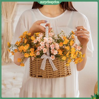 <surprise> Bó hoa Gypsophila nhân tạo nhiều màu đẹp mắt trang trí bàn tiệc cưới