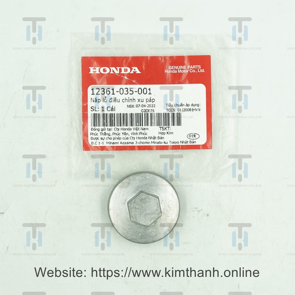 Nắp lọc nhớt Airblade 2010 Honda VN _ 12361035001