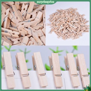 <surprise> Set 50 kẹp gỗ mini dùng treo ảnh trang trí tiệc