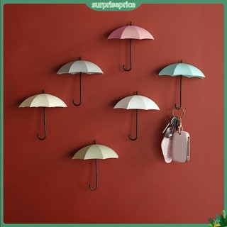 <surprise> Bộ 3 móc treo đồ hình cây dù đáng yêu