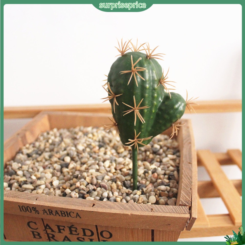 1Pc Foam Artificial Cactus Succulent Tropical Plant Bonsai Desk Home Party Decor