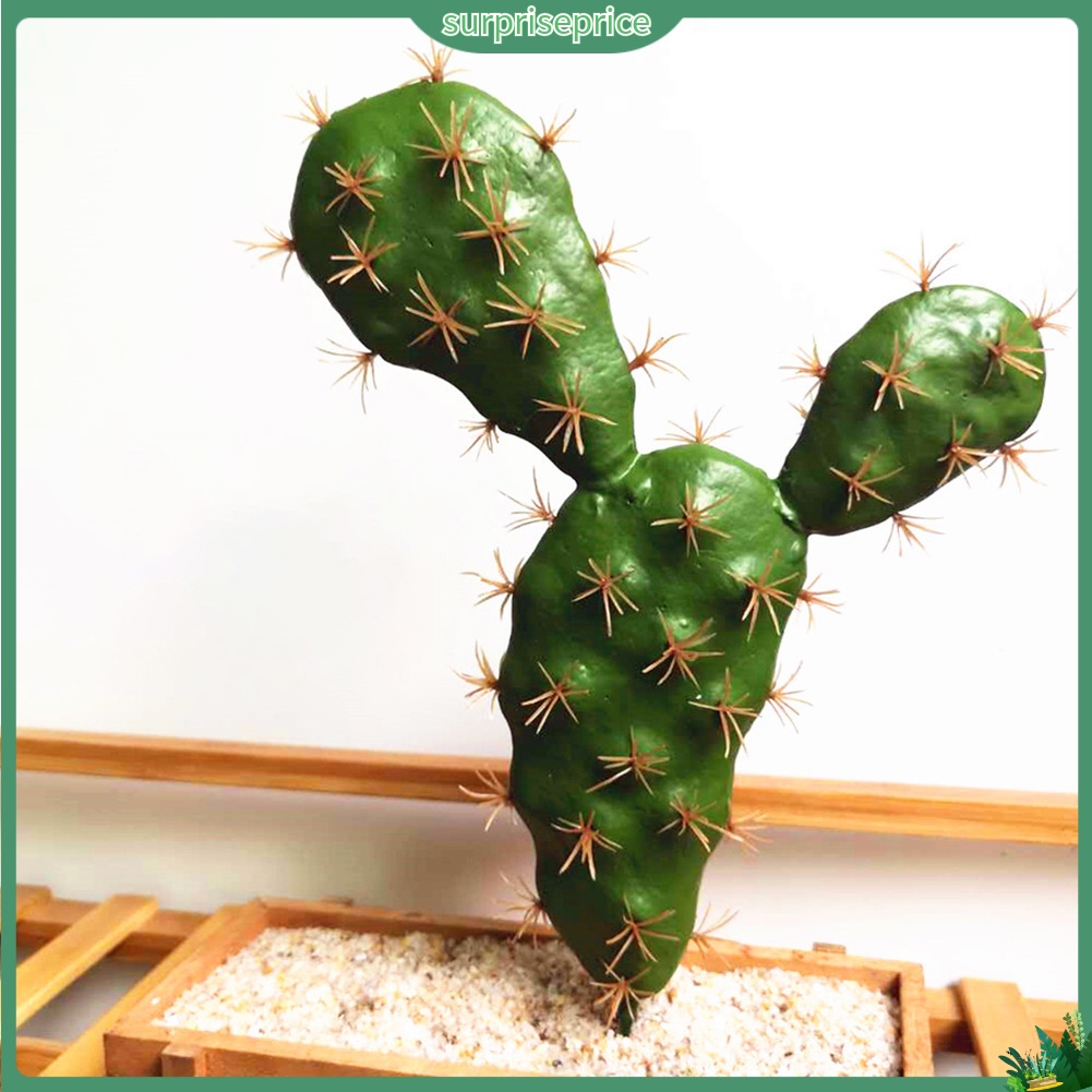 1Pc Foam Artificial Cactus Succulent Tropical Plant Bonsai Desk Home Party Decor