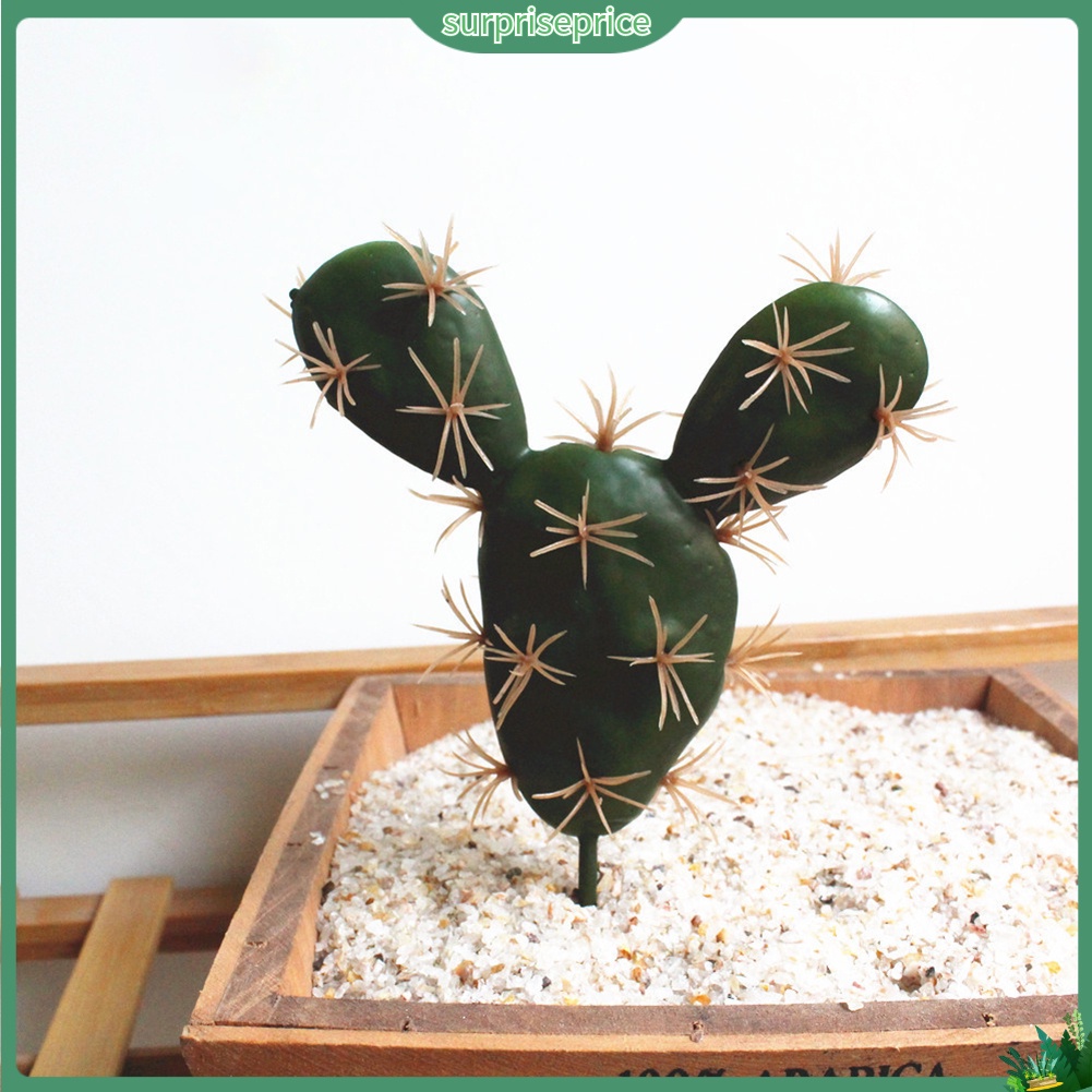 1Pc Foam Artificial Cactus Succulent Tropical Plant Bonsai Desk Home Party Decor