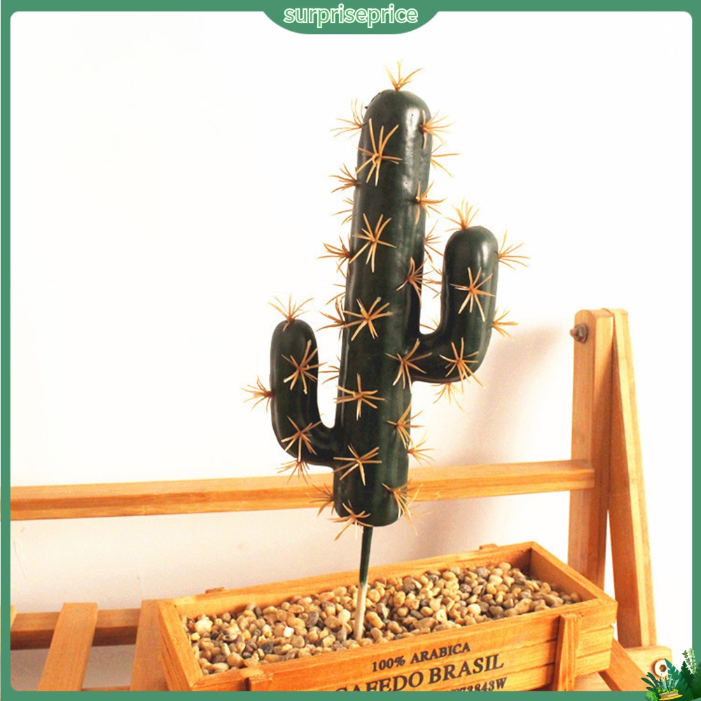 1Pc Foam Artificial Cactus Succulent Tropical Plant Bonsai Desk Home Party Decor