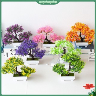 <surprise> Chậu cây giả trang trí nội thất kích cỡ 25cm x 18cm