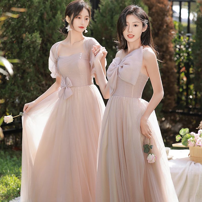 Đầm Phù Dâu Thiết Kế Mới Cao Cấp Thời Trang Dành Cho Mùa Thu Đông