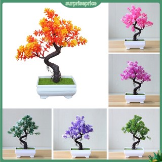 <surprise> Cây bonsai giả trang trí không gian xanh đẹp mắt tiện dụng