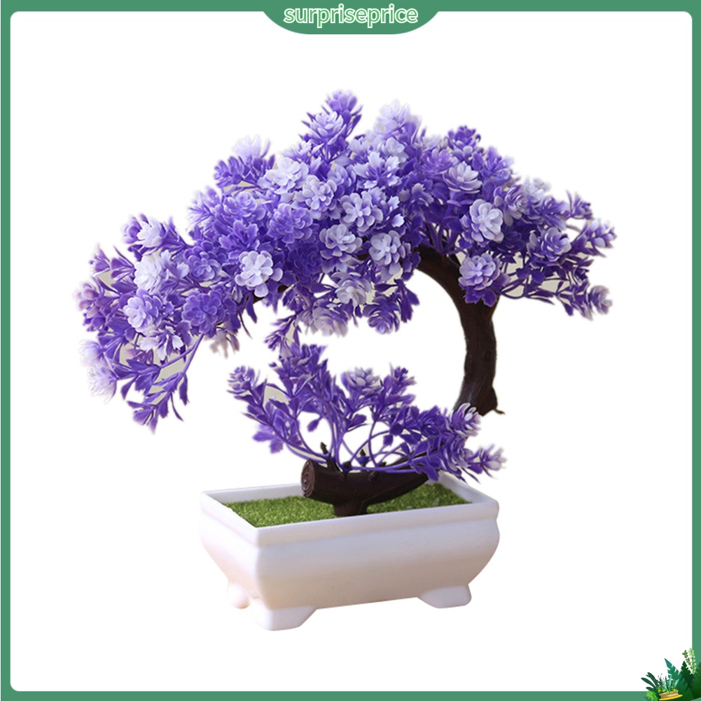 Chậu Cây Bonsai Giả Trang Trí Nhà Cửa