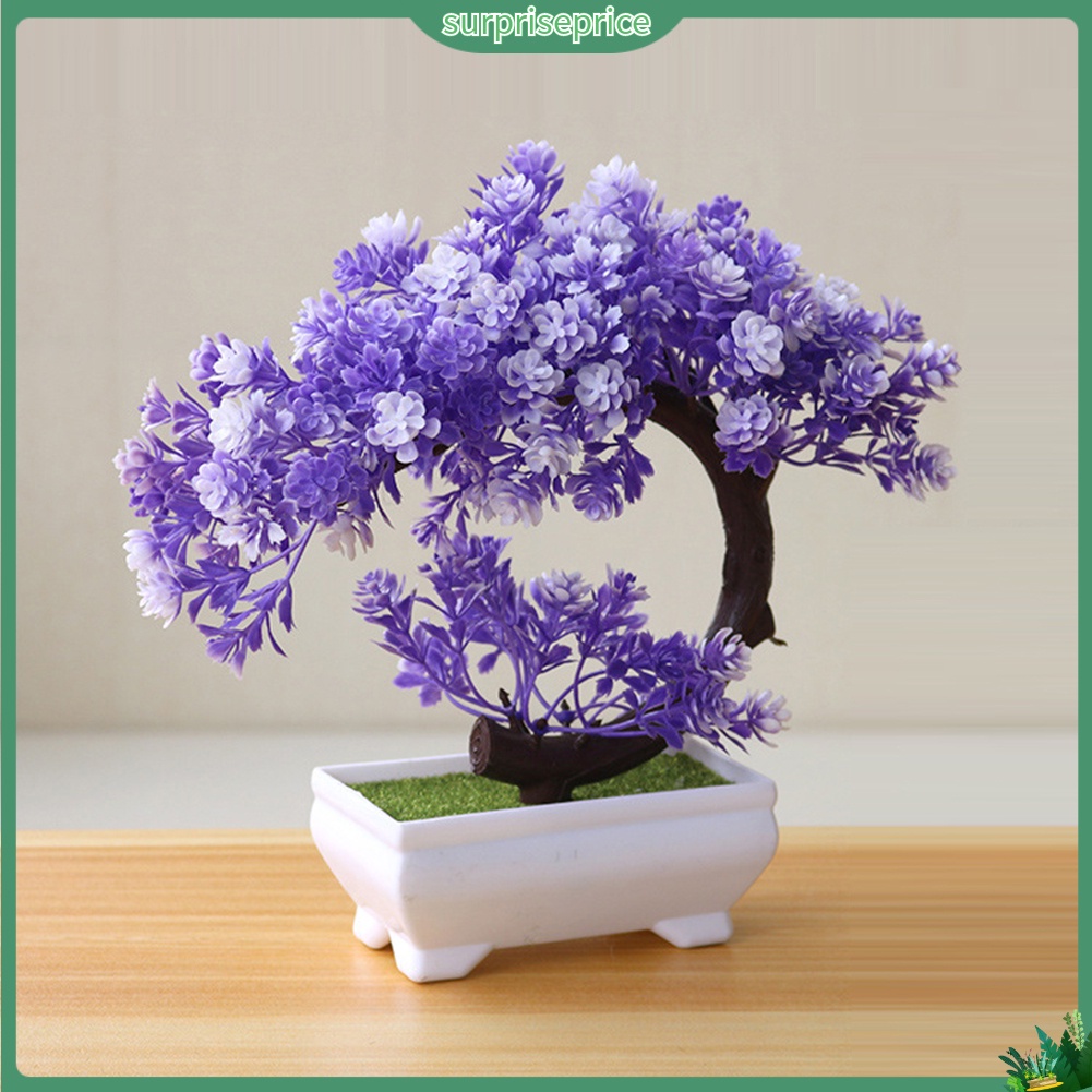 Chậu Cây Bonsai Giả Trang Trí Nhà Cửa