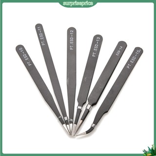 <surprise> Bộ 6 cây nhíp cách điện thiết kế tiện dụng hỗ trợ sửa chữa điện kỹ thuật