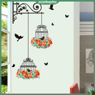 <surprise> Giấy Dán Tường Hình Lồng Trang Trí Dễ Thương