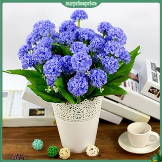 <surprise> Bó 9 bông hoa cẩm tú cầu đẹp mắt cao 40cm nhiều màu sắc tùy chọn dùng để trang trí nội thất