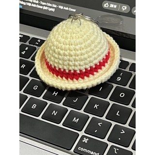 móc khoá hình nón luffy