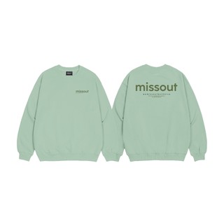 Áo khoác missout mood sweater - milky green