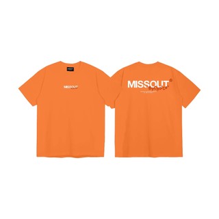 Áo thun basic by choice tee missout - orange
