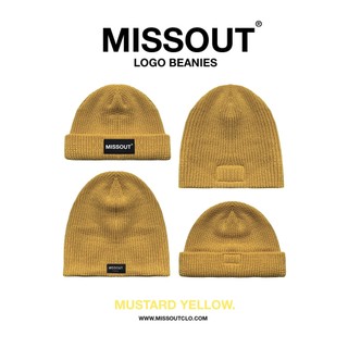 NÓN LEN BEANIE MISSOUT LOGO
