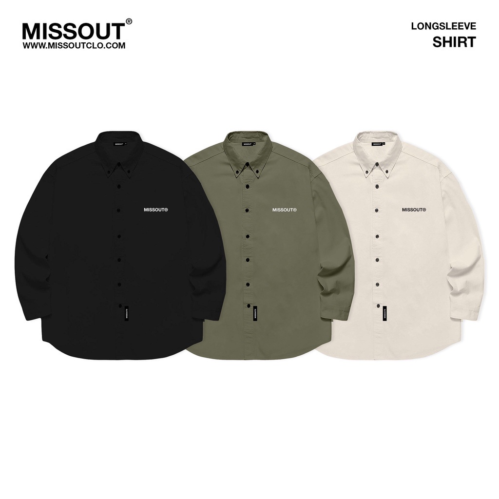 SƠ MI MISSOUT LOGO (LONGSLEEVE)