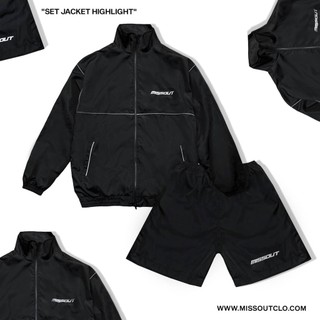 QUẦN SHORT MISSOUT THỂ THAO JACKET HIGHLIGHT