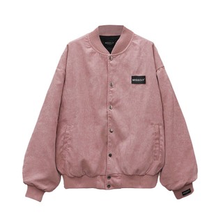 ÁO KHOÁC BASIC BOMBER PINK MST