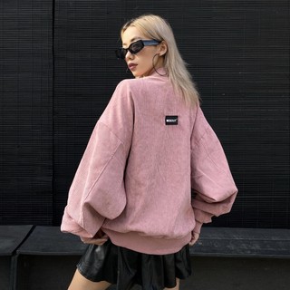 ÁO KHOÁC BASIC BOMBER PINK MST