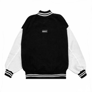 ÁO KHOÁC BASIC BOMBER BLACK & WHITE