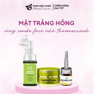 Bộ 3 Thảo Mộc Xanh ( 1 SRM - 1 Face - 1 vàng)