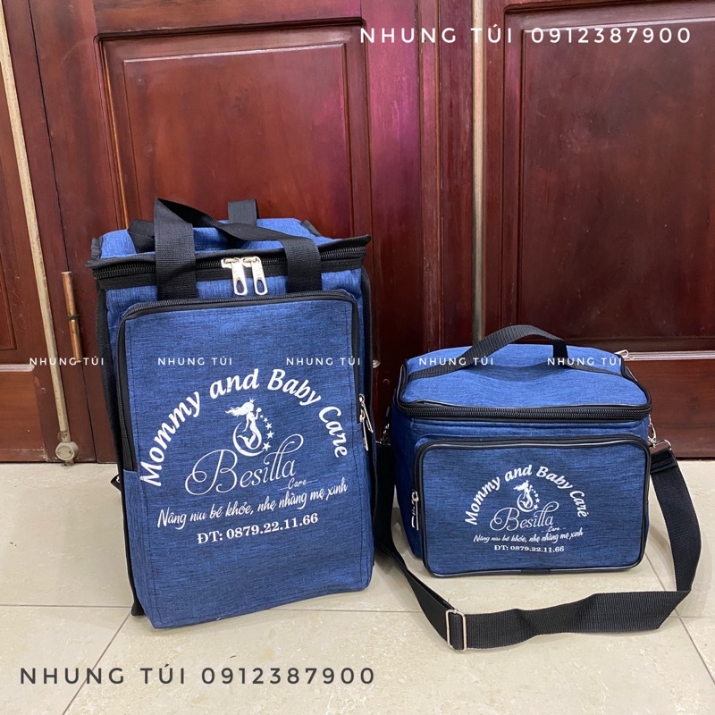 Bộ balo túi tắm bé chuyên nghiệp spamom
