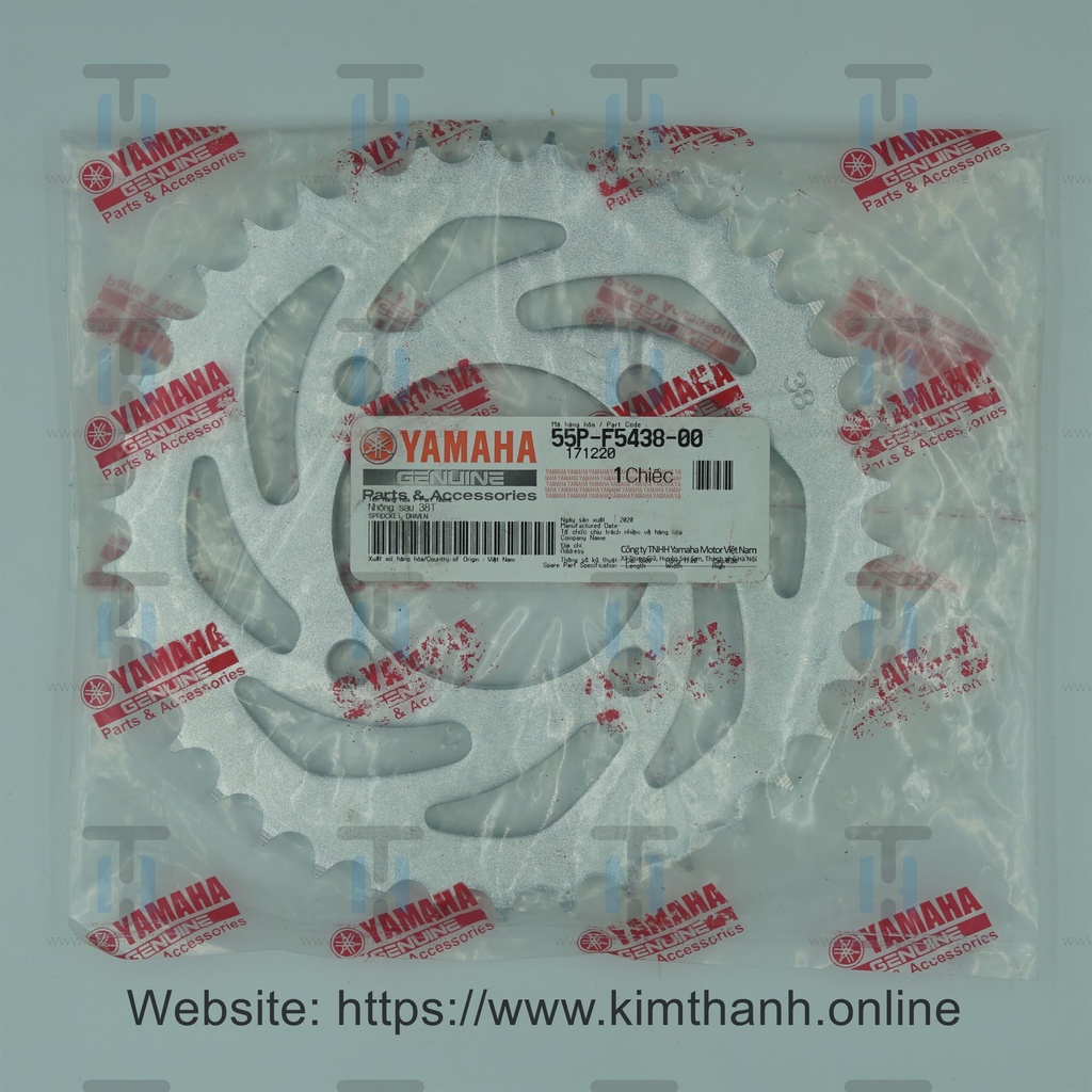 Nhông sên dĩa Exciter 2011 Yamaha VN _ 55P