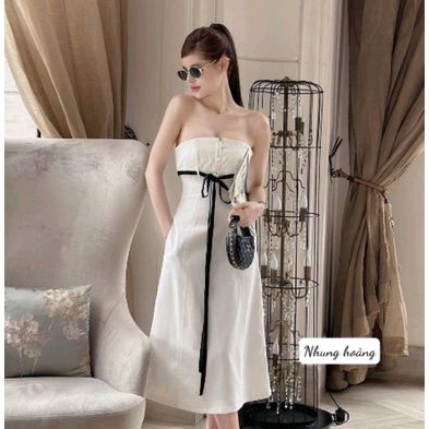 VÁY CÚP NGỰC BUỘC DÂY CAO CẤP