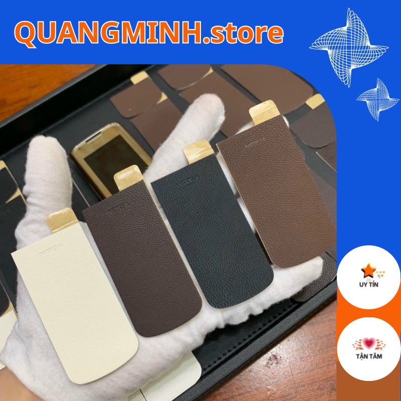 miếng dán da 2 lớp Nokia 8800