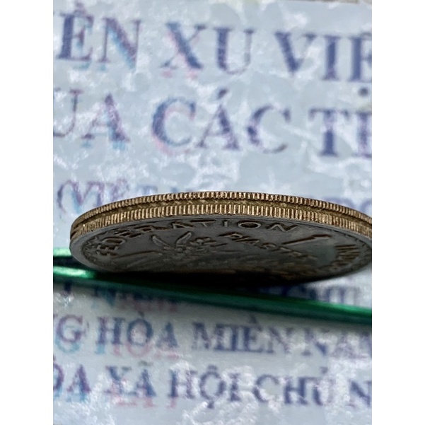ĐỒNG XU 1 PIASTRE NĂM 1947