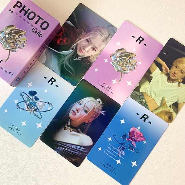 Thẻ Đánh Dấu Trang Sách Hình Park Chae Young Nhóm Nhạc blackpink